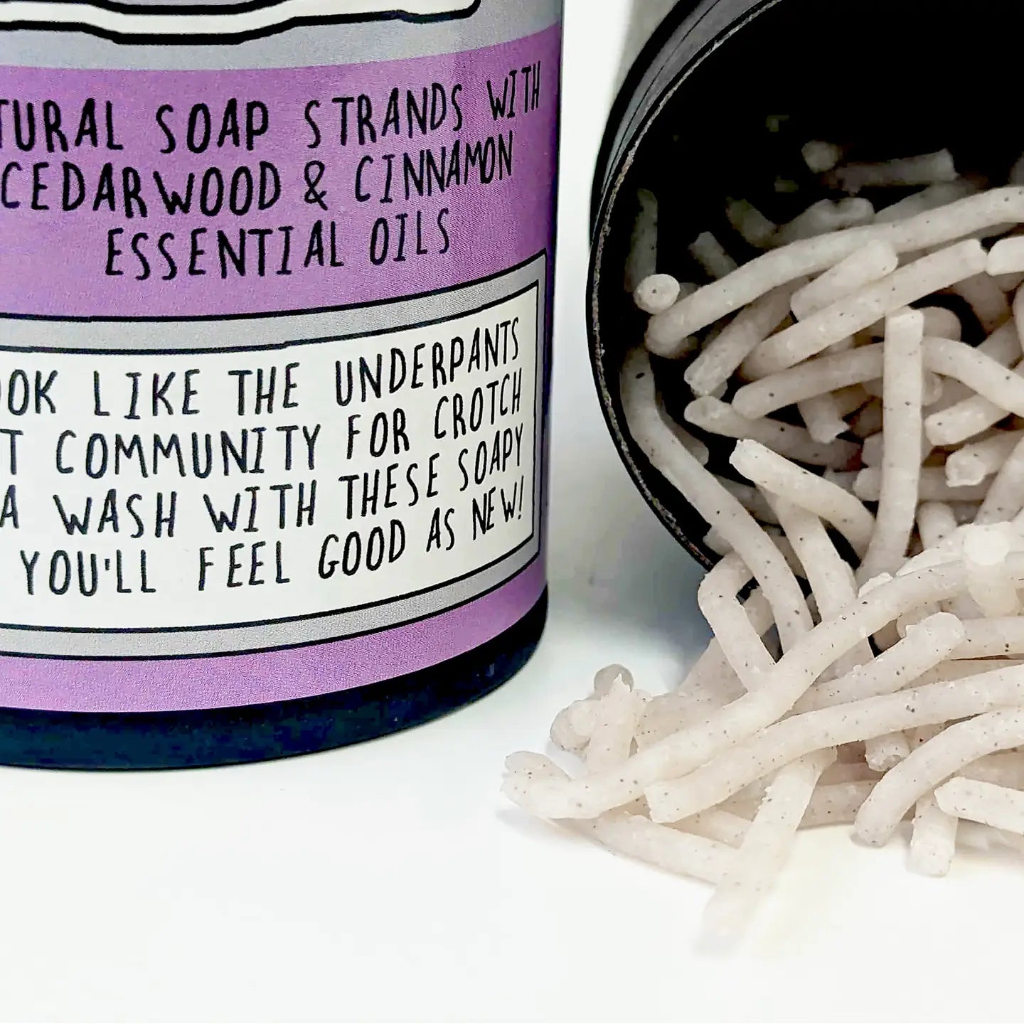 Go La La Pubes in a Tube - Grey