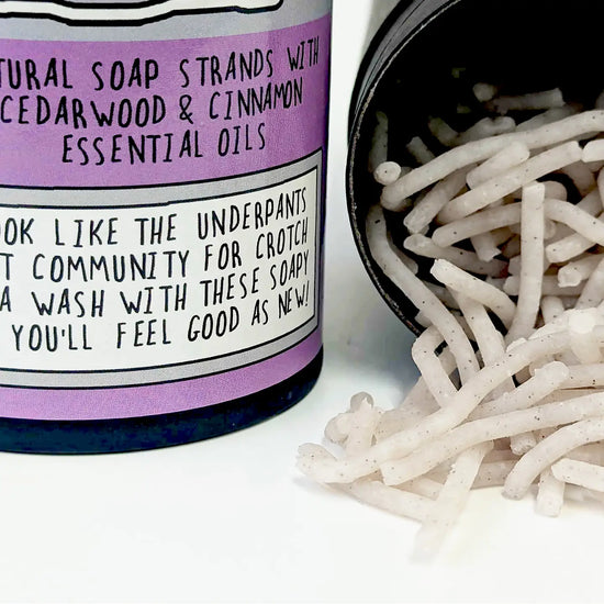 Go La La Pubes in a Tube - Grey