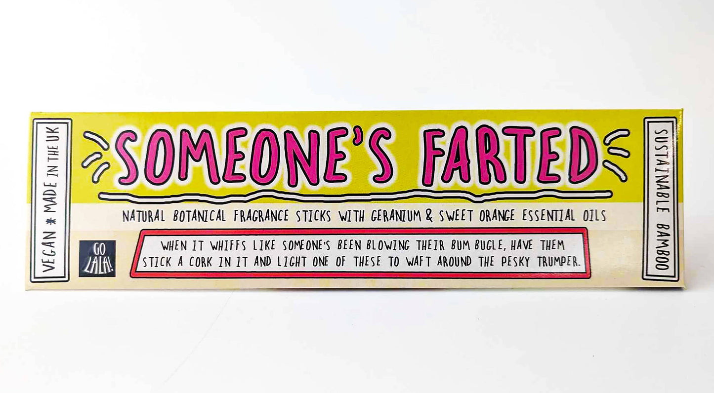 Go La La Someone's Farted Funny Smells Fragrance Sticks