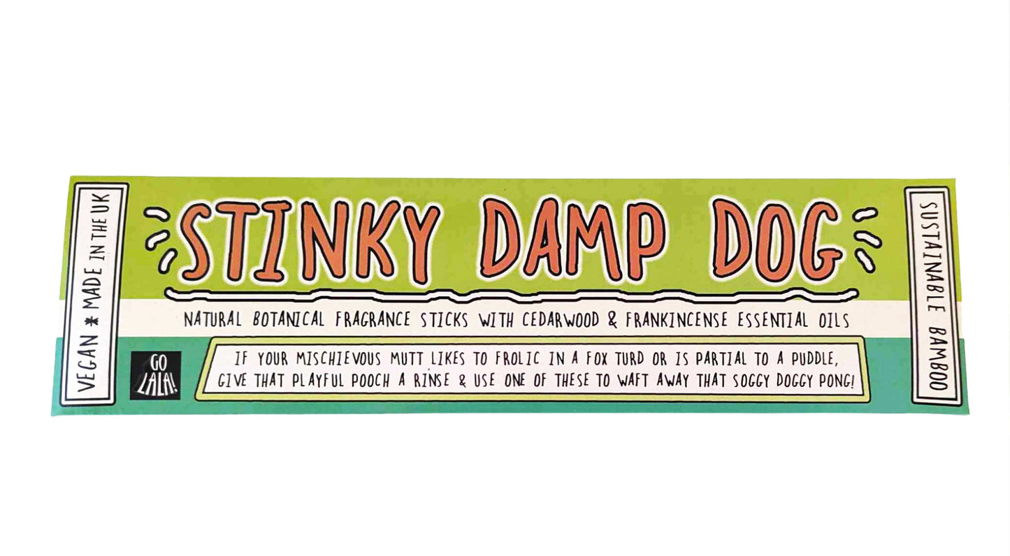 Go La La Stinky Damp Dog Funny Smells Fragrance Sticks