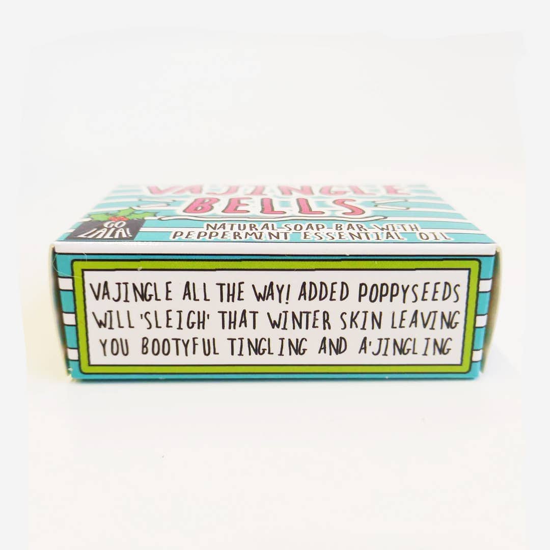 Go La La Vajingle Bells Christmas Soap Peppermint Funny Gift