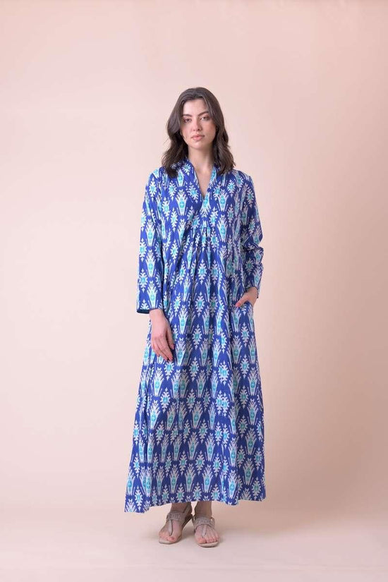 Handprint Dream Apparel Alex Dress in Persian Blue