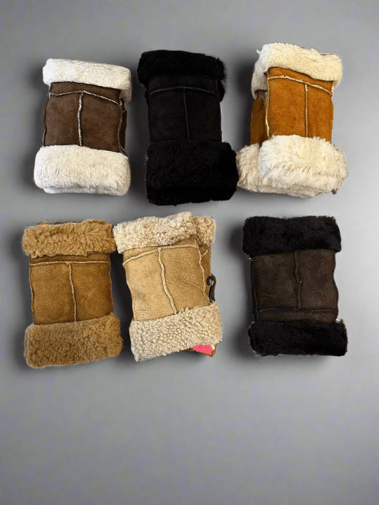Hanlin Hats & Gloves Cosy Sheepskin Handwarmers - Medium