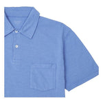 Hartford - Mens Mens Shirts Jersey Polo Short Sleeved in Chambray