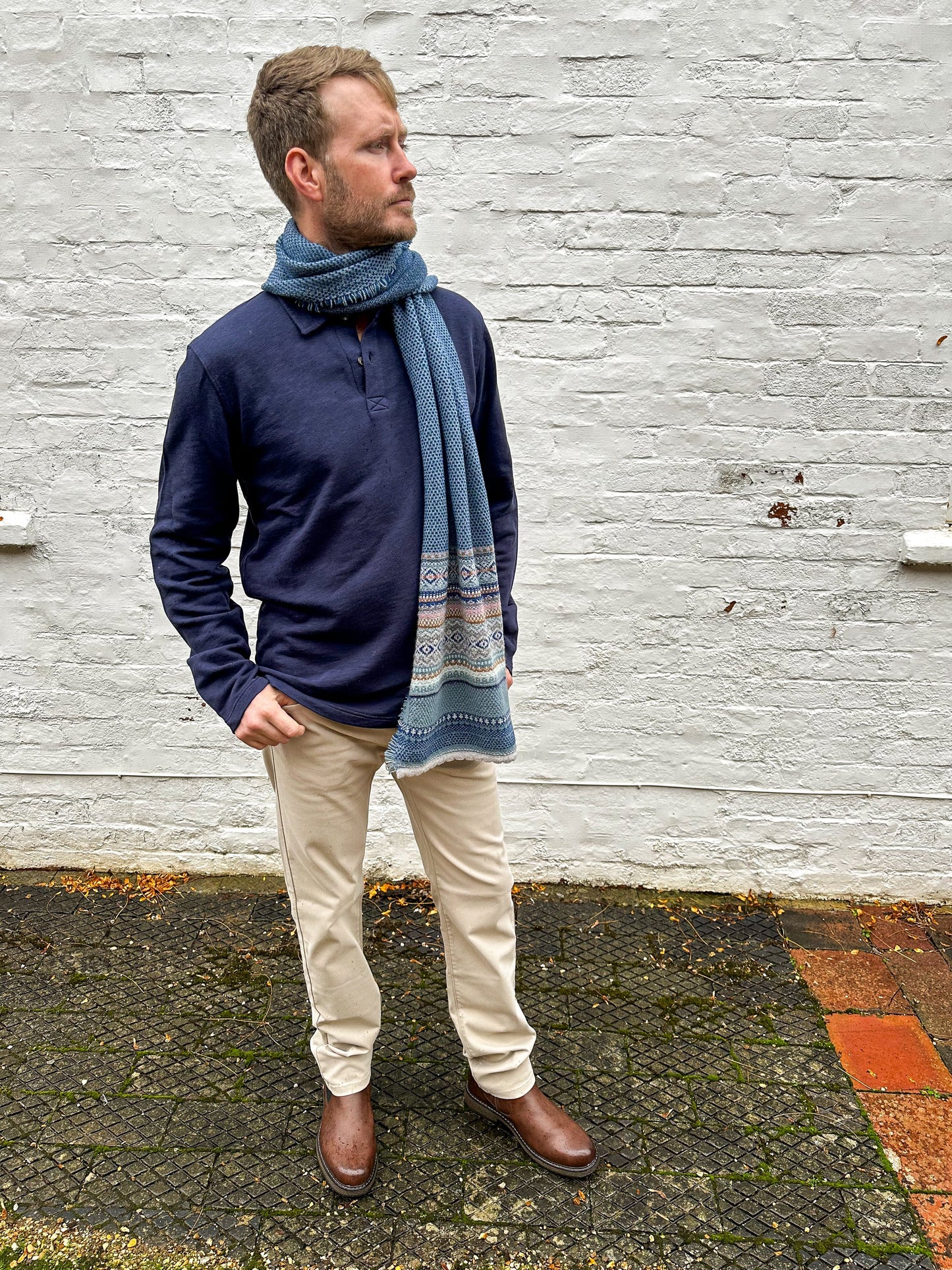 Hartford - Mens Mens Shirts Navy Classic Polo