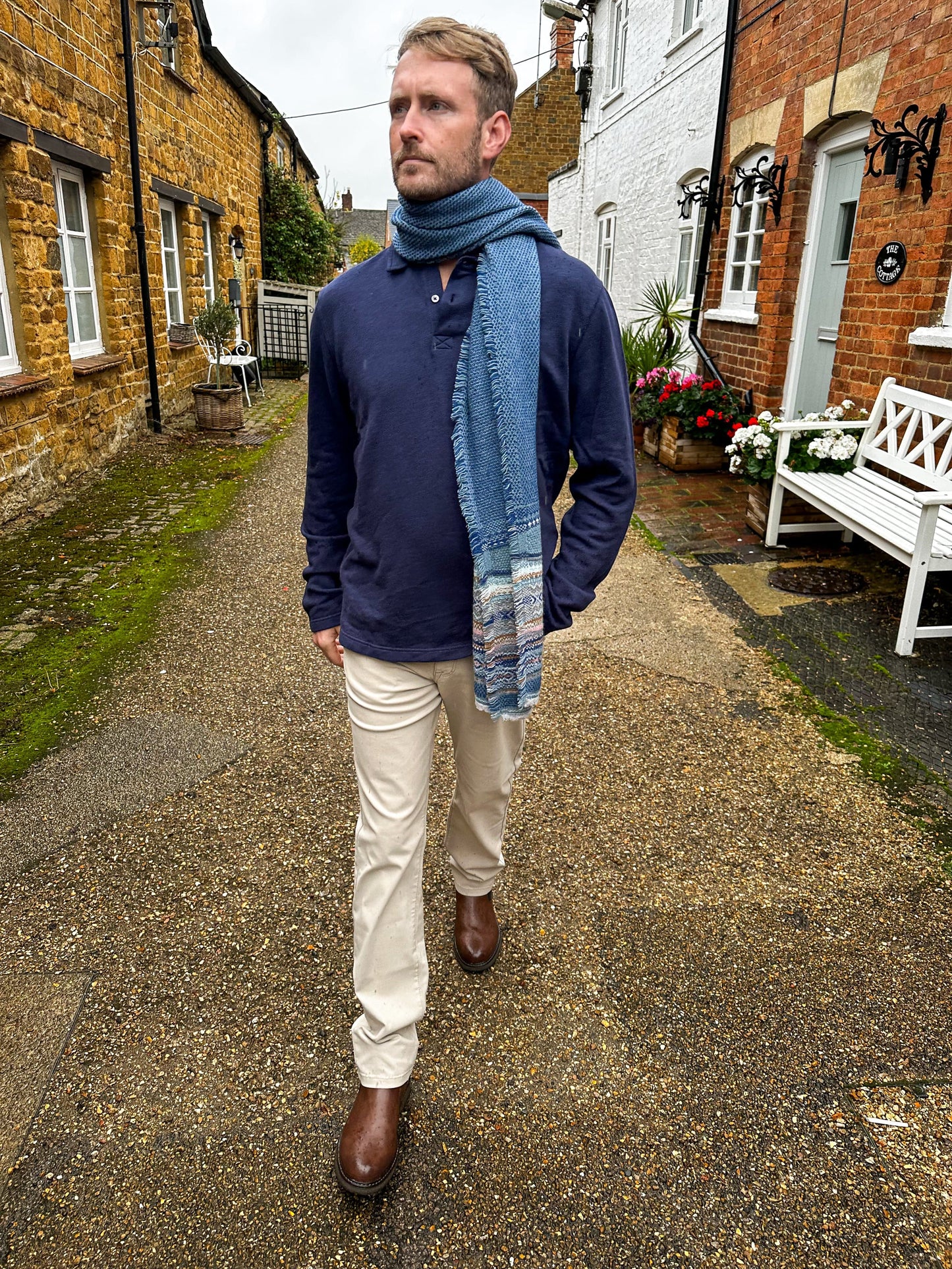 Hartford - Mens Mens Shirts Navy Classic Polo