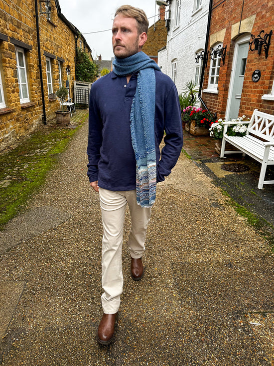 Hartford - Mens Mens Shirts Navy Classic Polo