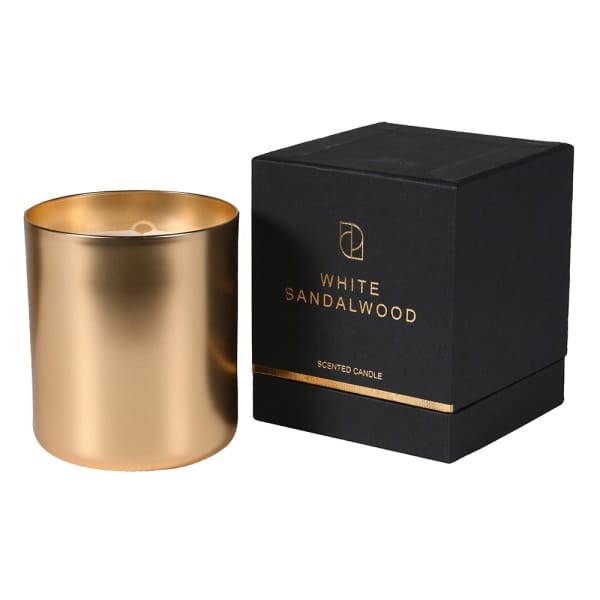 Home Candles & Candlesticks White Sandalwood Gold Candle
