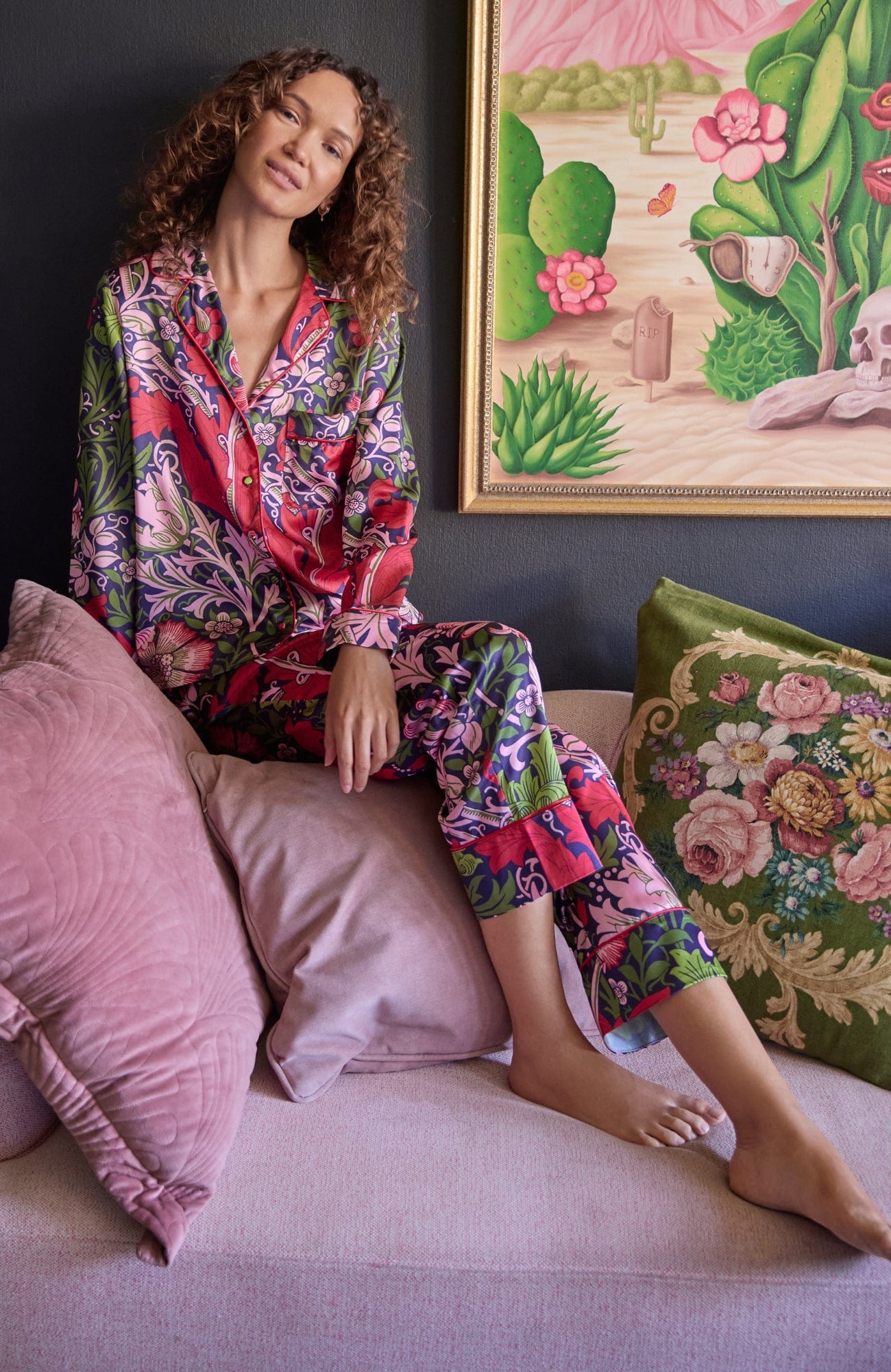 Hope & Ivy Pyjamas The Marianna - The William Morris Society Pyjamas