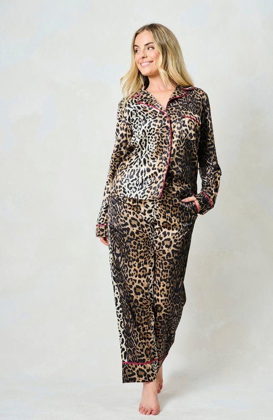 Hope & Ivy Pyjamas The Sindy Pyjamas in Leopard