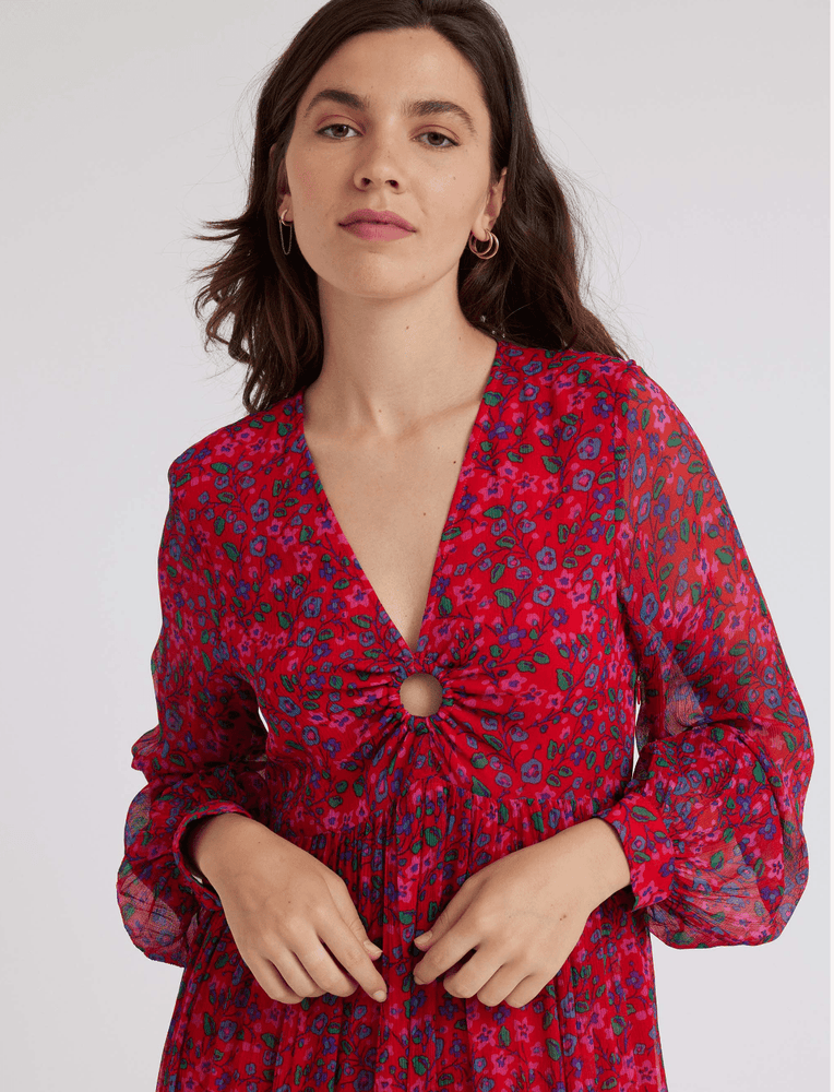 Idano Dresses Aslaug Dress Red
