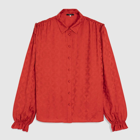 Idano Tops Clemence Shirt Red