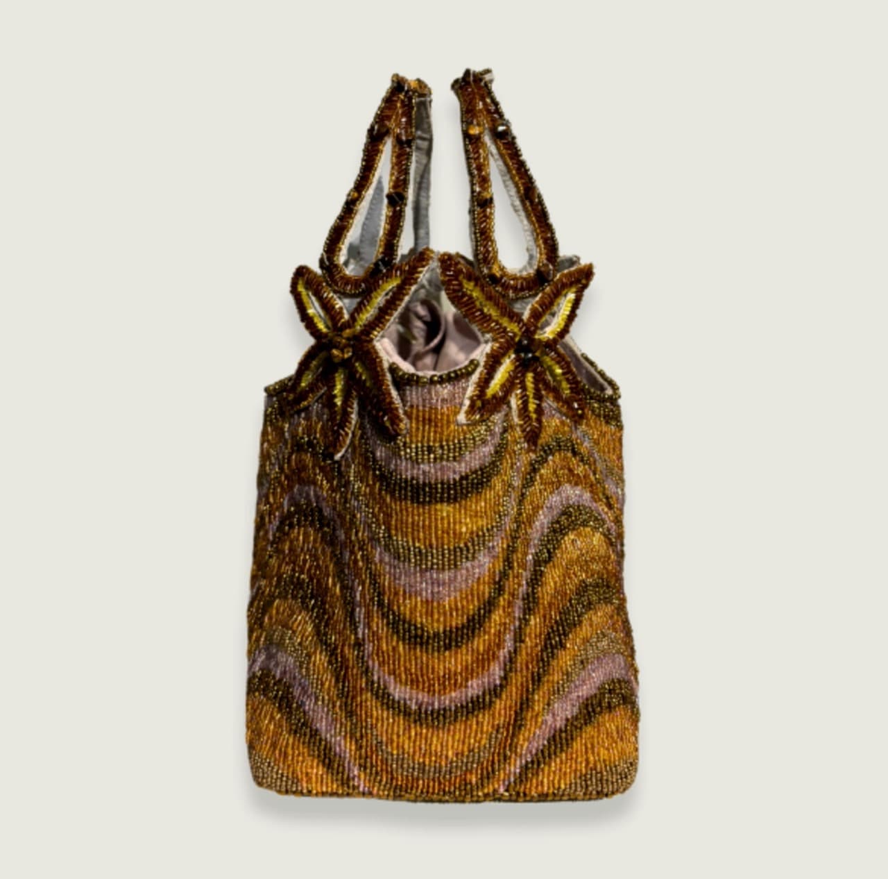 Imayin Bags Bags Dalawella Beaded Mini Bag Gold
