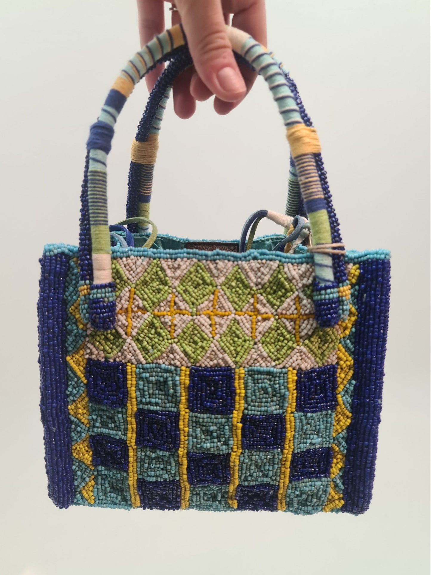 Imayin Bags Bags Heliconia Bag in Turquoise