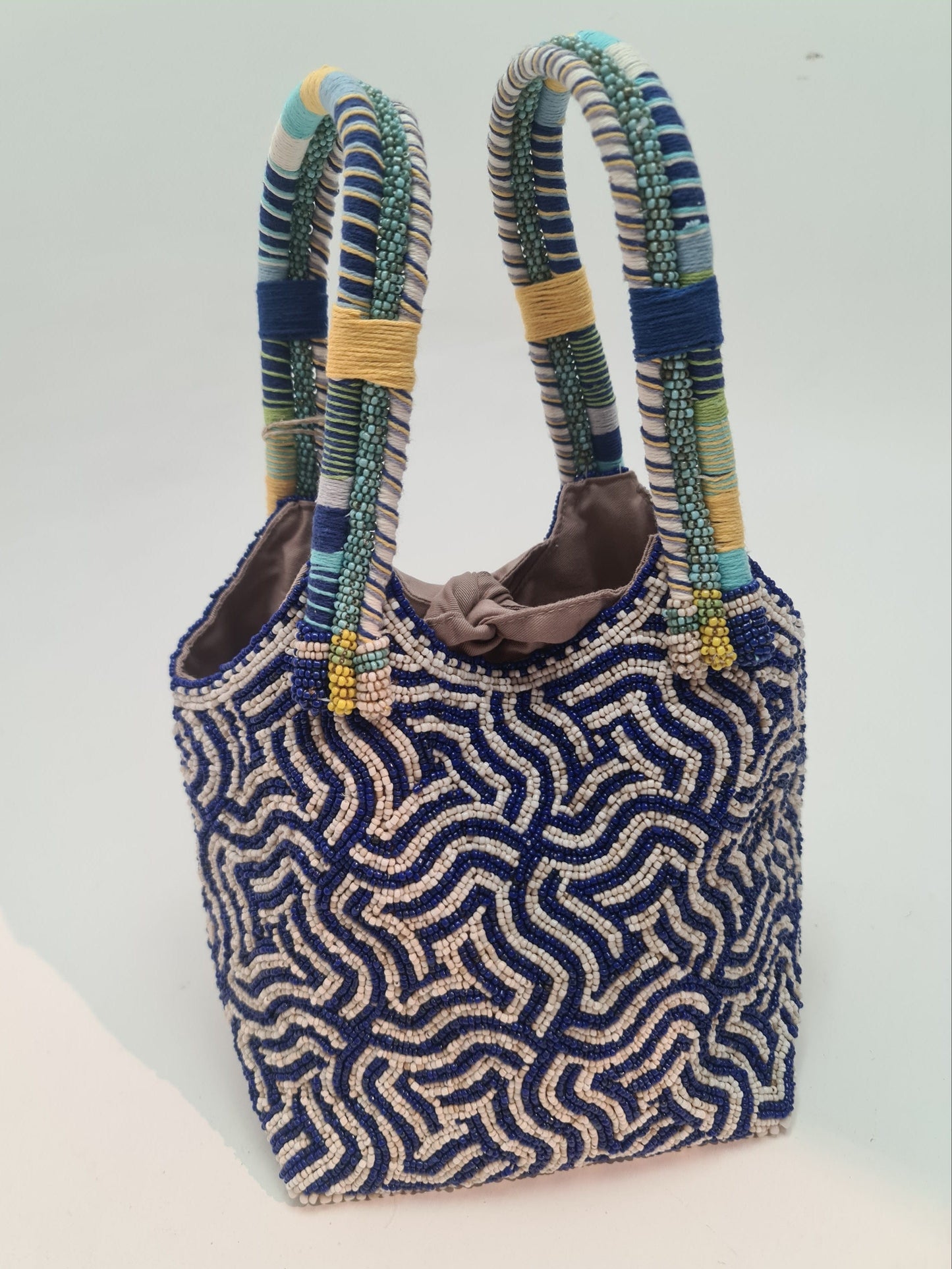Imayin Bags Bags Jingumae Bag in Blue and White