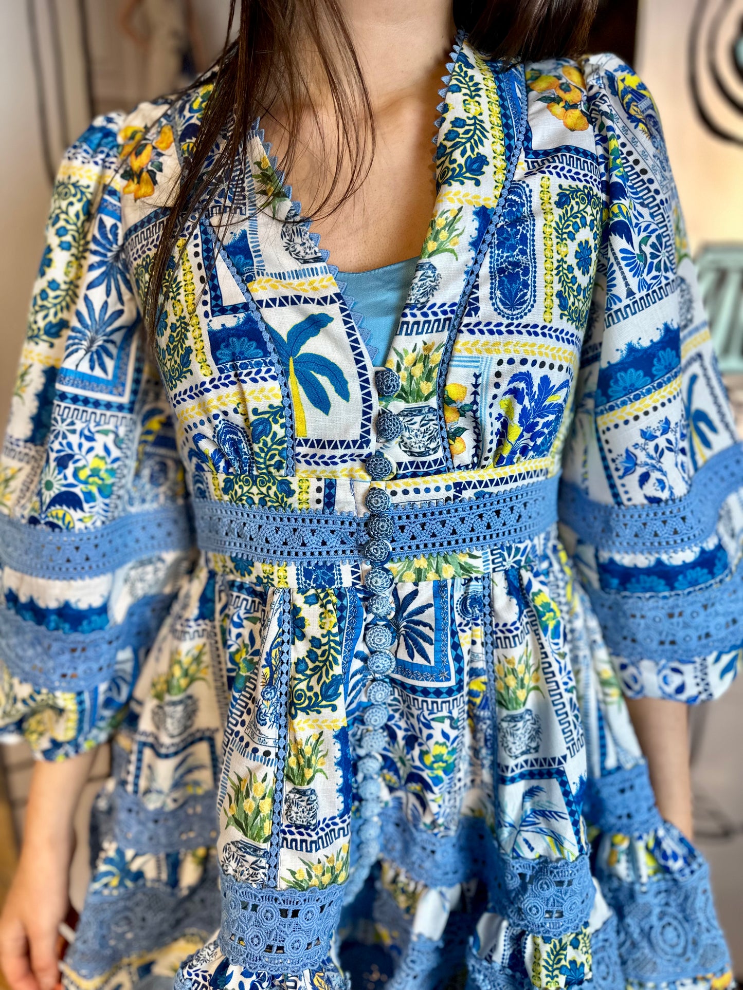 INOA Dresses Bavaria Dress in Papier Colle