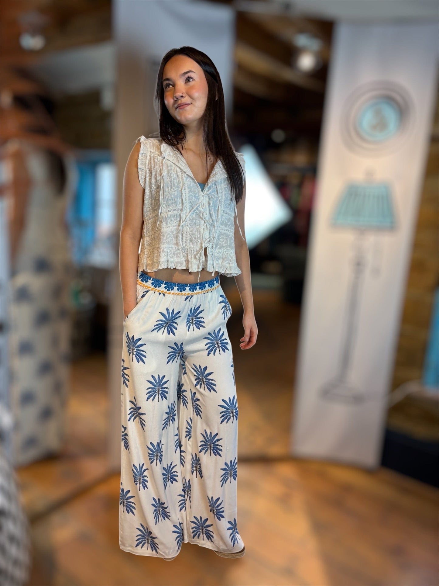 INOA Trousers Lina Trousers in Papier Colle