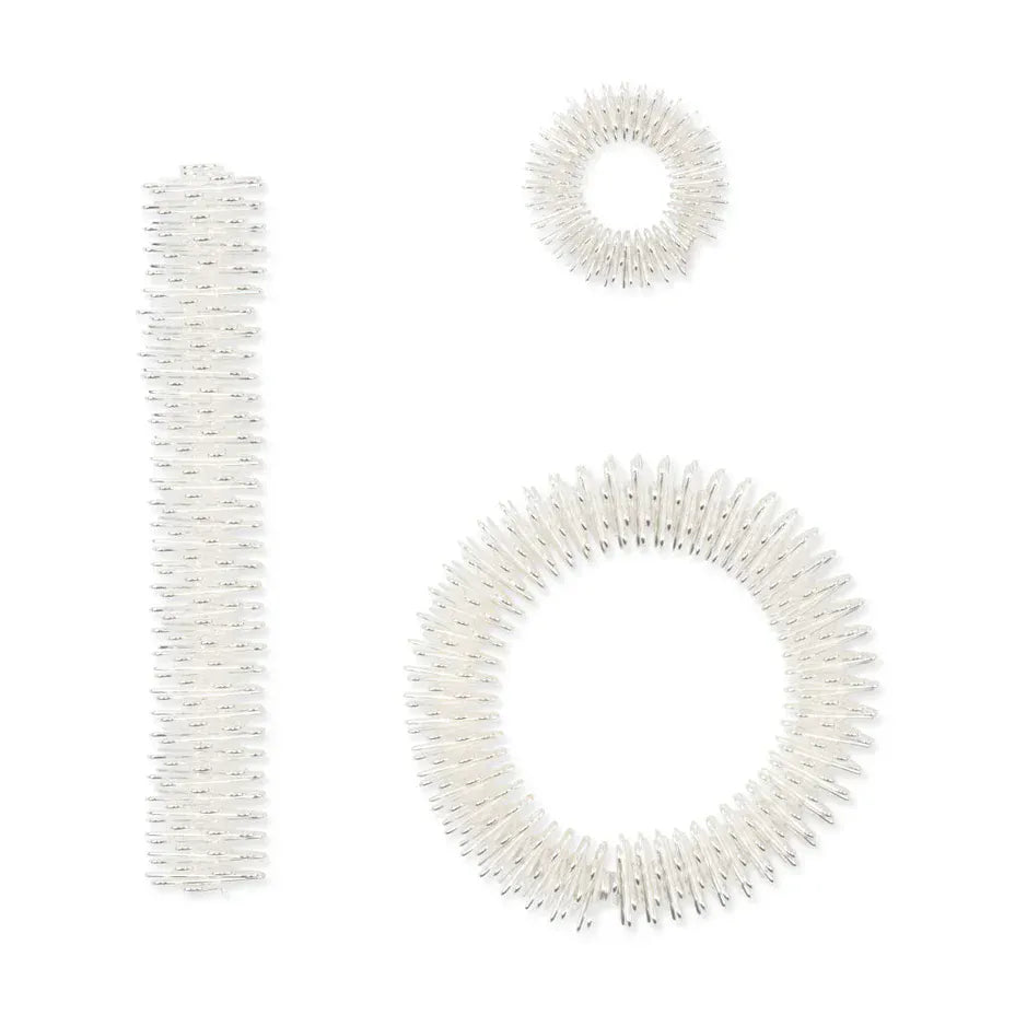 Kikkerland Gifts Acupressure Rings Set