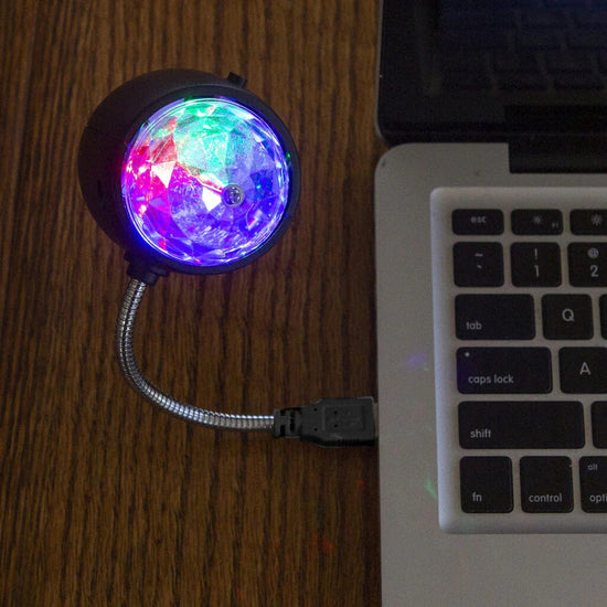 Kikkerland Gifts Disco USB Light