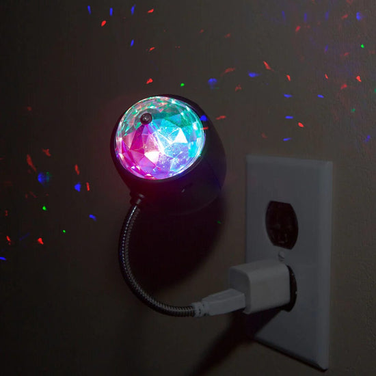 Kikkerland Gifts Disco USB Light