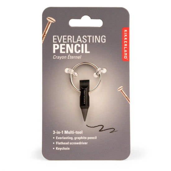 Kikkerland Gifts Everlasting Pencil Keychain