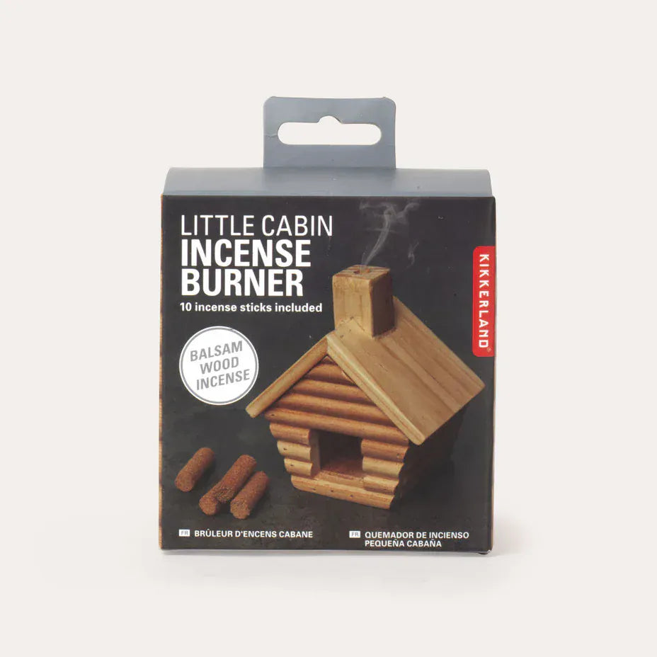 Kikkerland Gifts Little Cabin Incense Burner