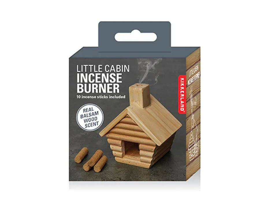 Kikkerland Gifts Little Cabin Incense Burner