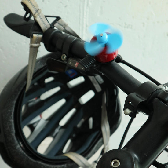 Kikkerland Gifts Windmill Bike Bell