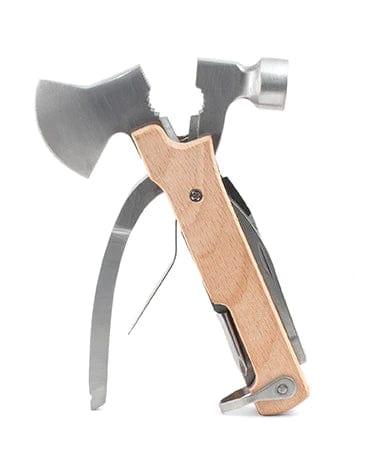 Kikkerland Gifts Wood Axe Multi Tool