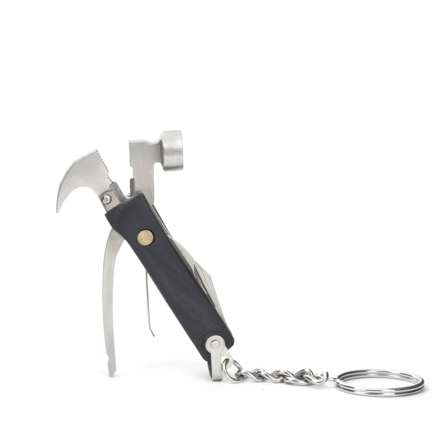 Kikkerland Gifts Wood Mini Hammer Multi-tool