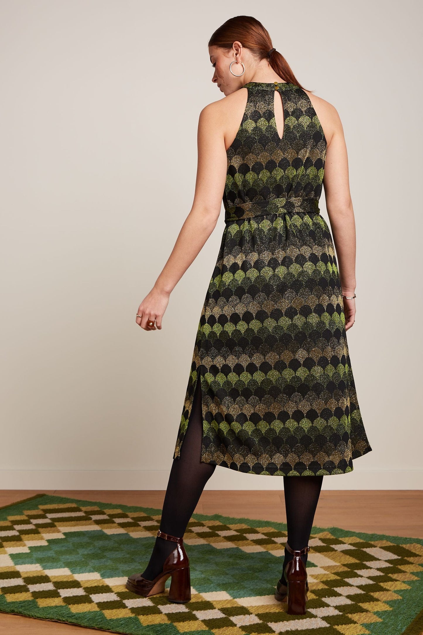 King Louie Dresses Virna Dress Diva Jacquard