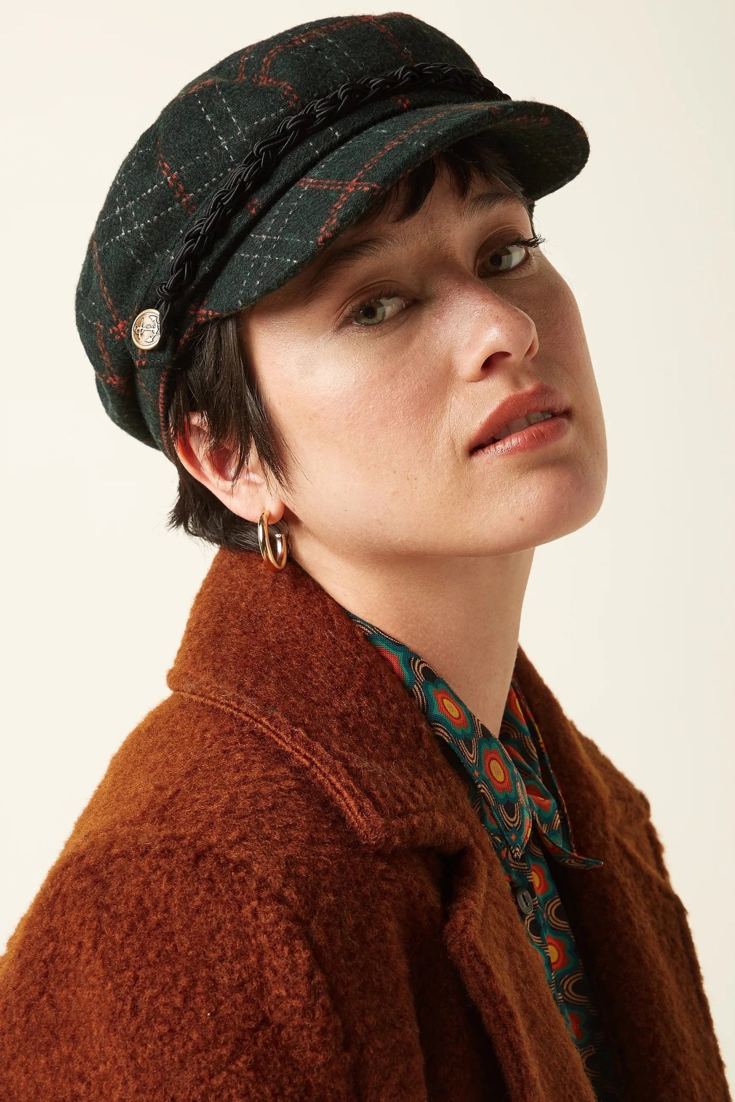 King Louie Hats & Gloves ONE SIZE Sailor Cap Tweedy