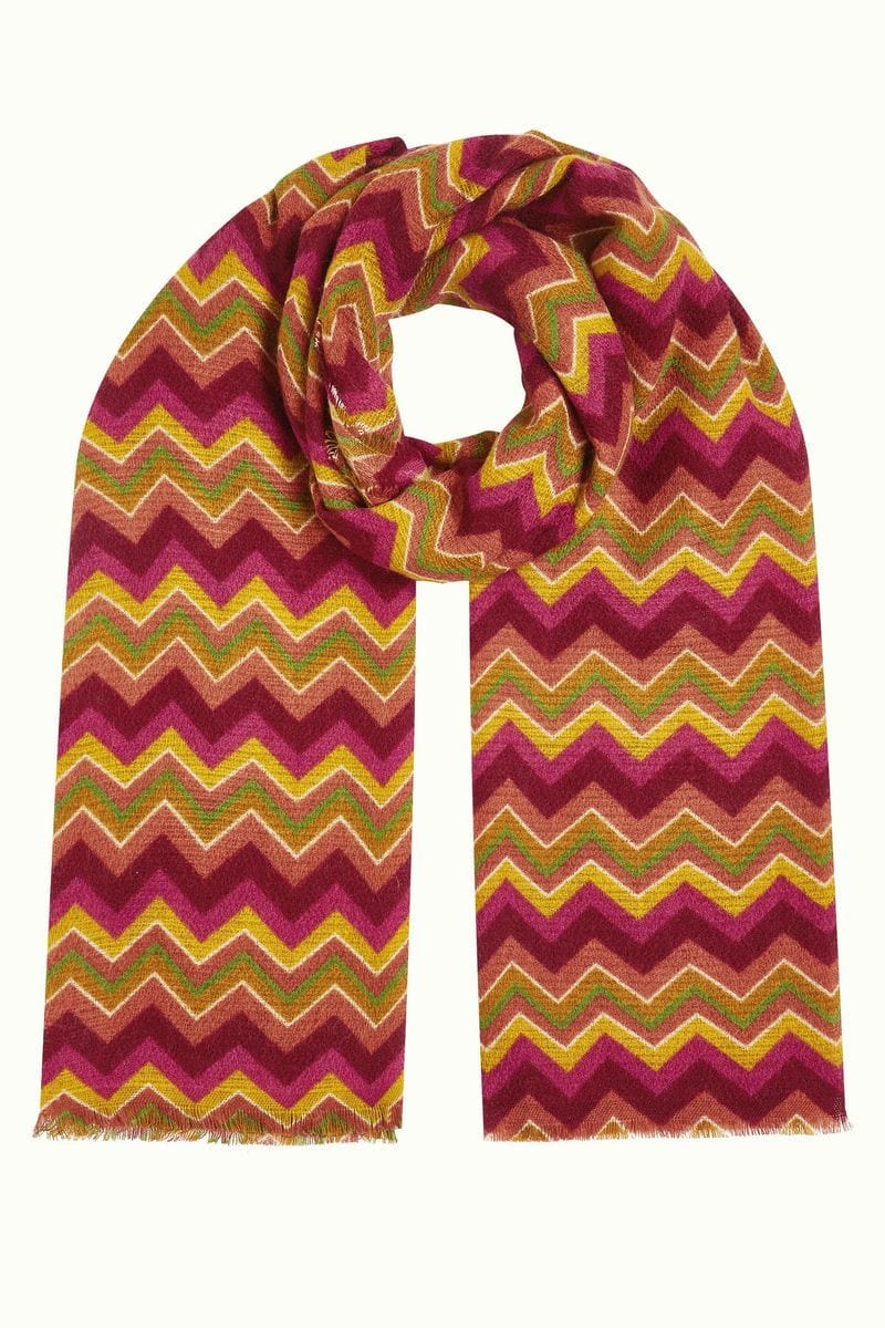 King Louie Scarves Penny Scarf in Sandelwood Brown