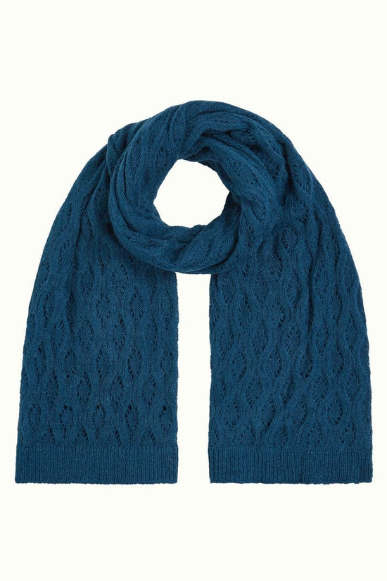 King Louie Scarves Storm Blue Ajour Scarf