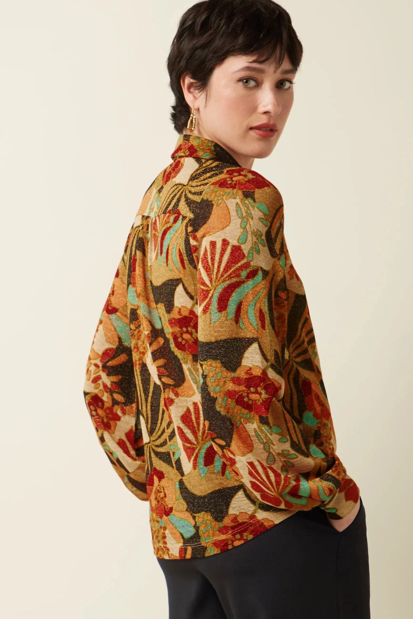 King Louie Tops Maisie Blouse in Dazz