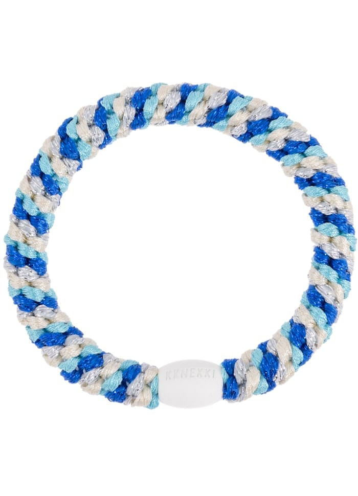 Kknekki Hair Accessories Mix Electric blue Turquoise glitter Hair Ties