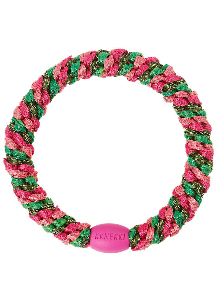 Kknekki Hair Accessories Mix Strong Pink Green Hair Ties