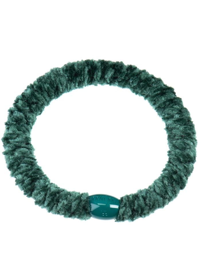 Kknekki Hair Accessories Velvet Green Hair Ties