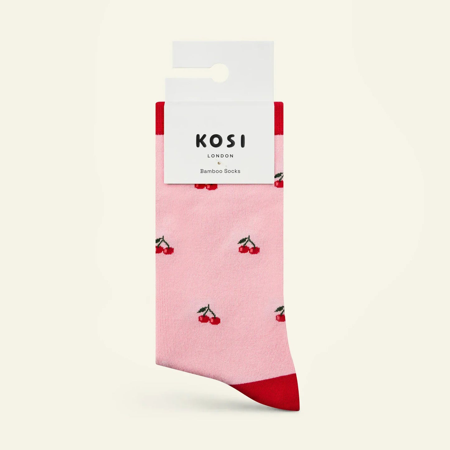 Kosi London Cherry Bamboo Socks