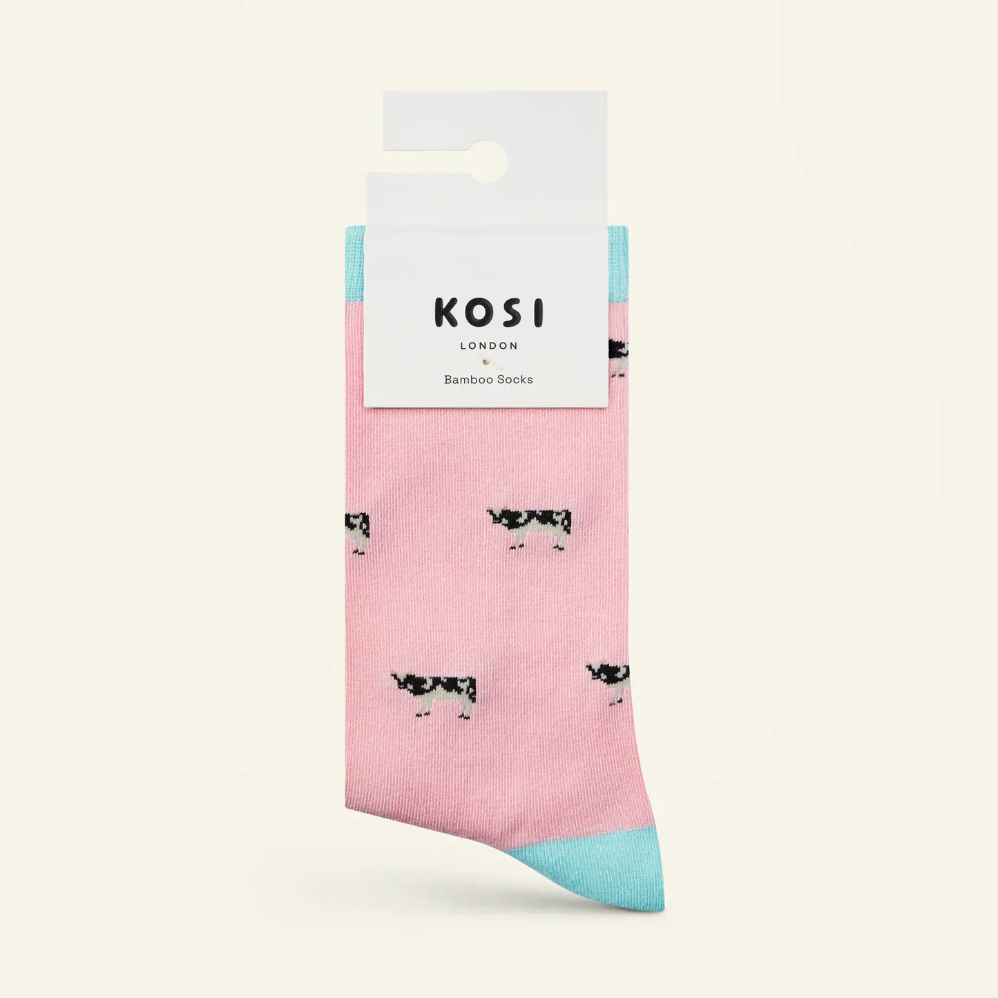 Kosi London Cow Bamboo Socks