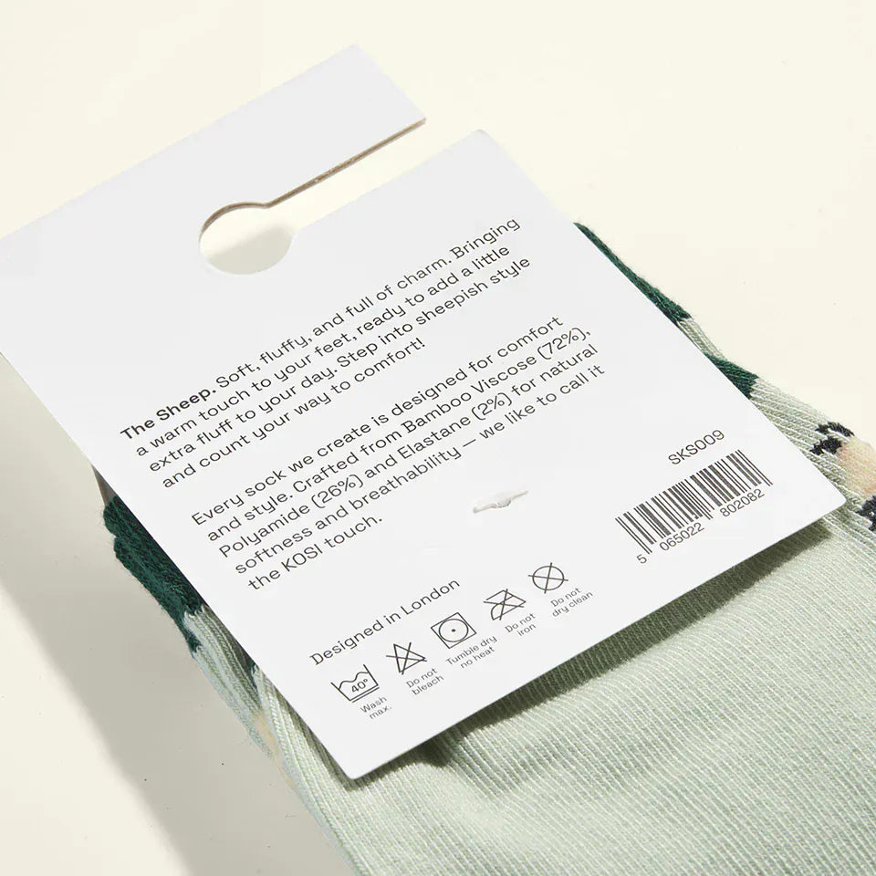 Kosi London Sheep Bamboo Socks