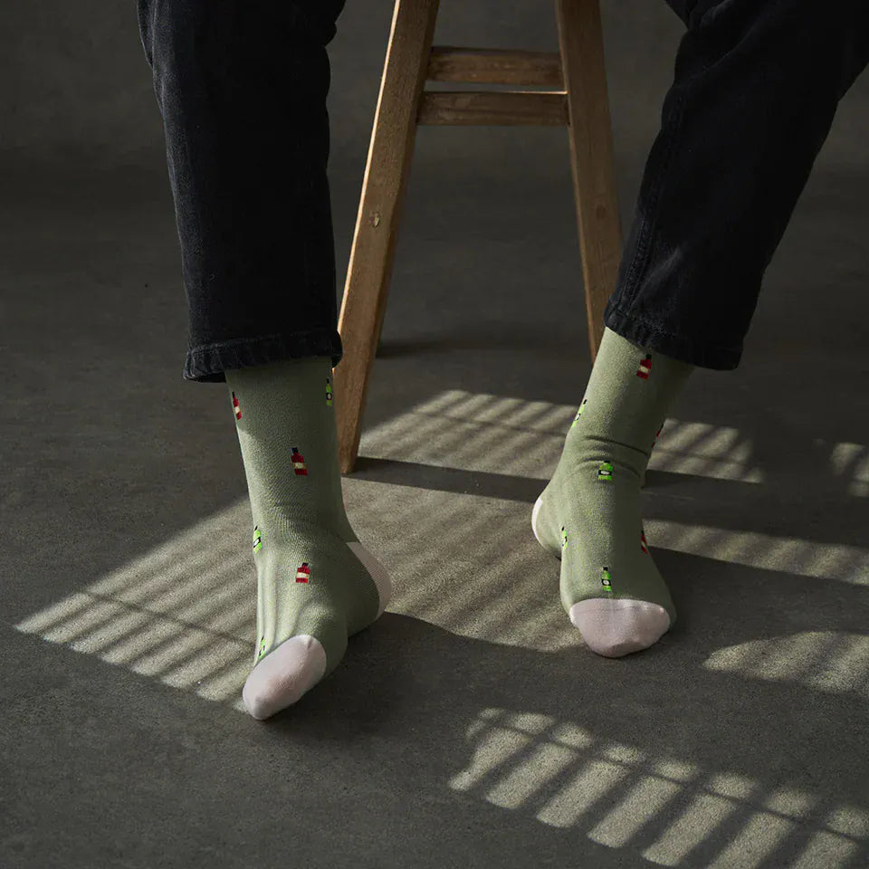Kosi London Wine Bamboo Socks