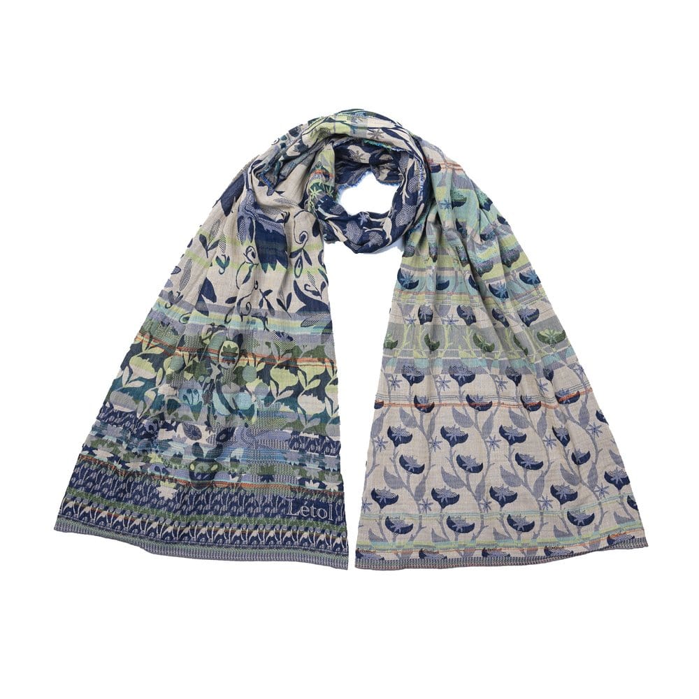 Letol Accessories Christina Jean Vert Letol French Scarves
