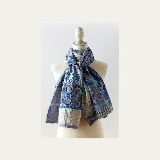 Letol Accessories Esperanza Bleu Ecume Letol French Scarves