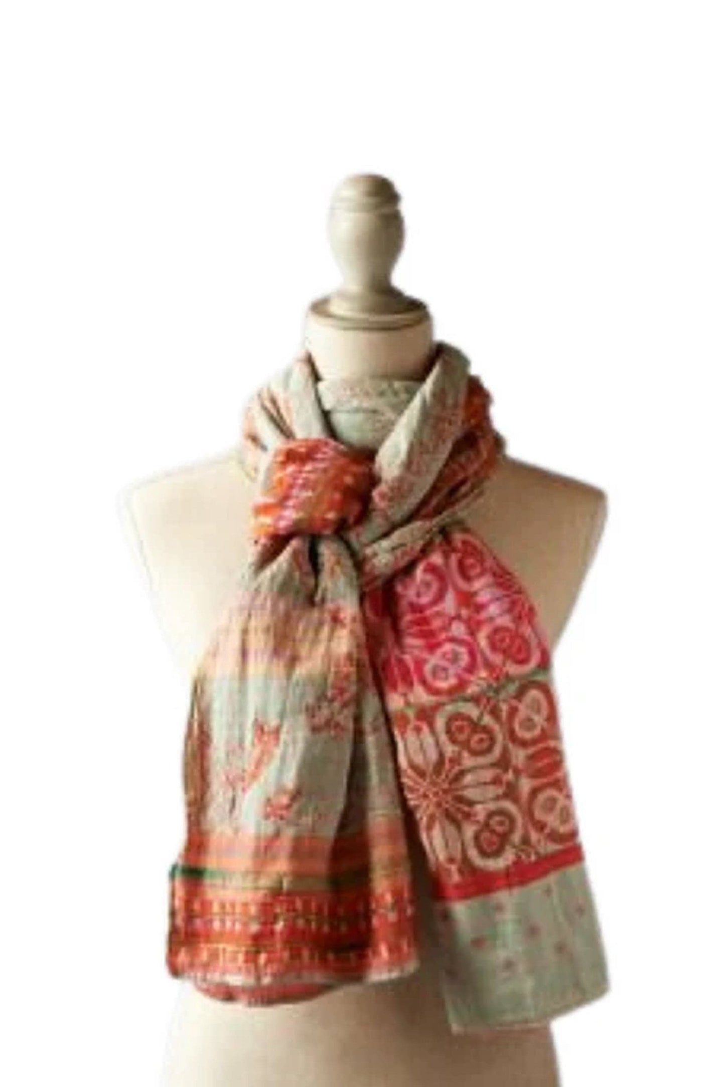 Letol Accessories Esperanza Pistache Mandarine Letol French Scarves