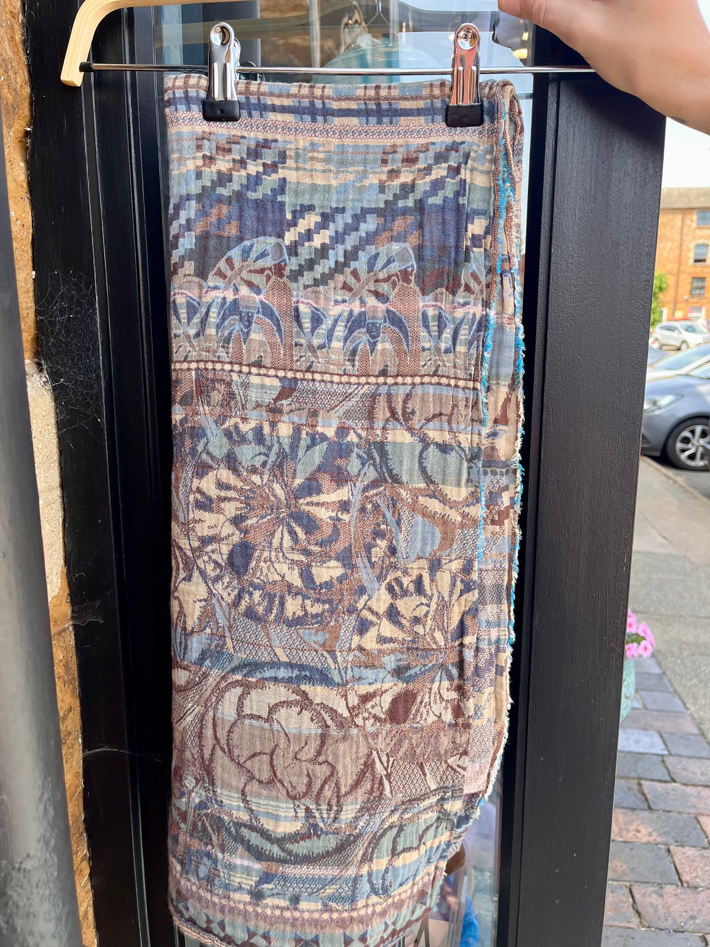 Letol Accessories Lambert Creme Cerulee Letol French Scarves