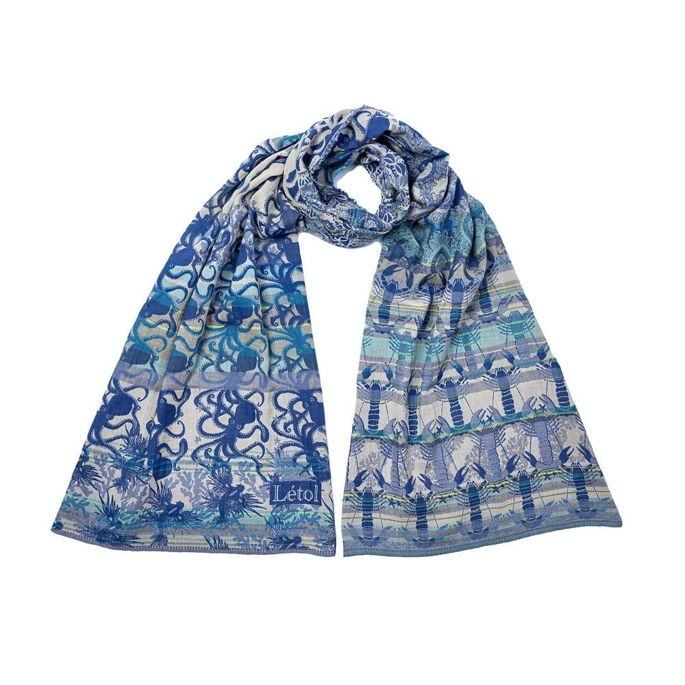 Letol Accessories Paul Cobalt Letol French Scarves