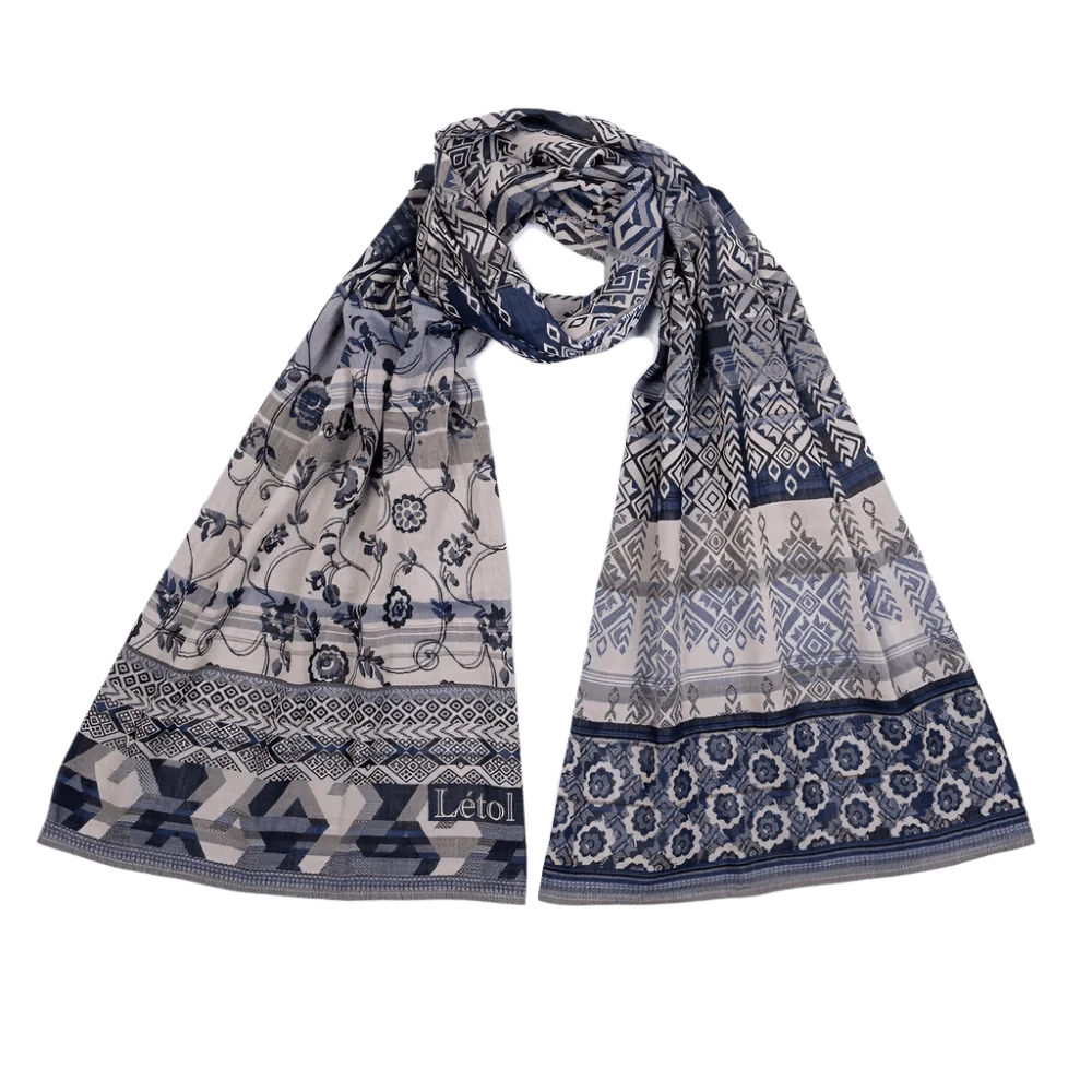Letol Accessories Solveig Nuit Letol French Scarves