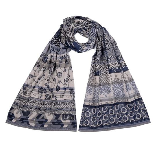 Letol Accessories Solveig Nuit Letol French Scarves
