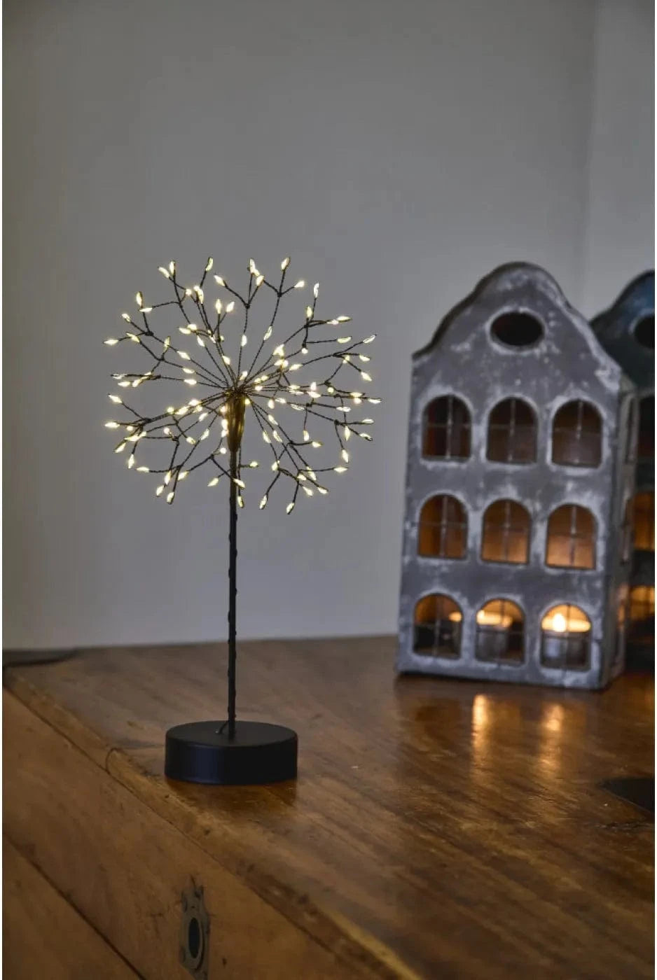 Lightstyle London Lighting Mini Table Dandelion 16cm in Black